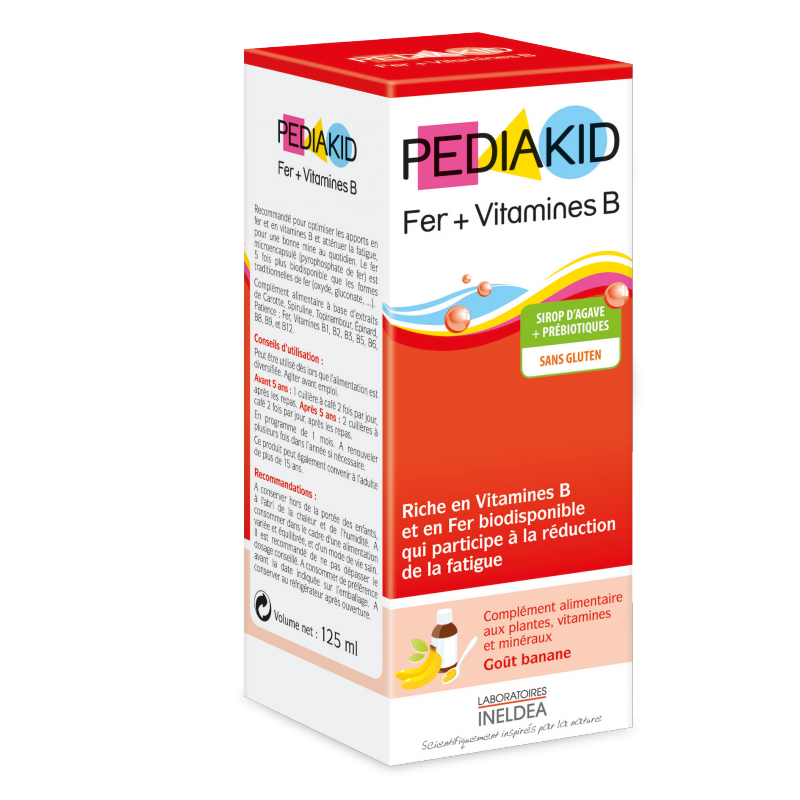 PEDIAKID Fer + Vitamines B