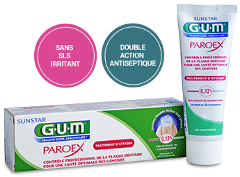 GUM PAROEX - DENTIFRICE 