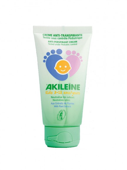 AKILÉINE - CREME ANTI TRANSPIRANTE KIDS (3-12 ans)