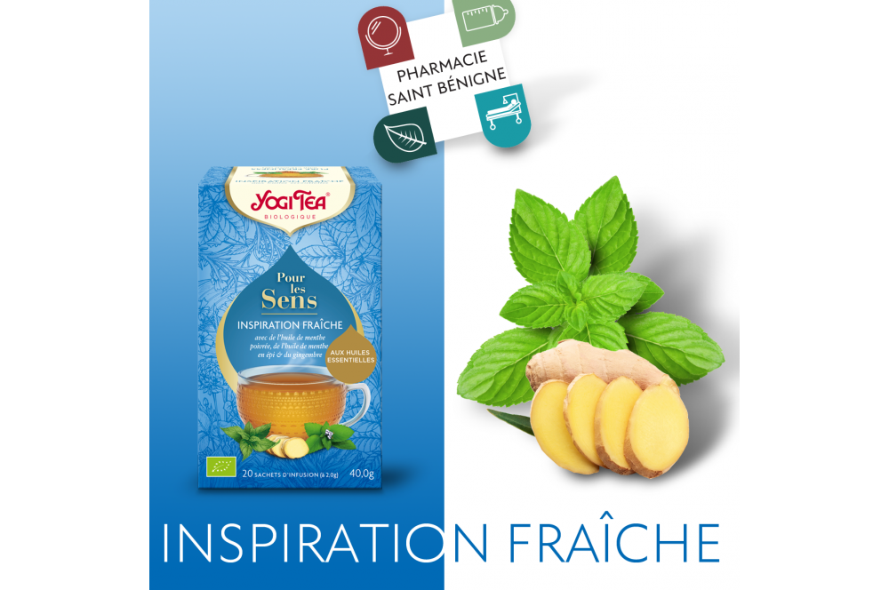 YOGI TEA - Inspiration fraîche - Mon Parapharmacien