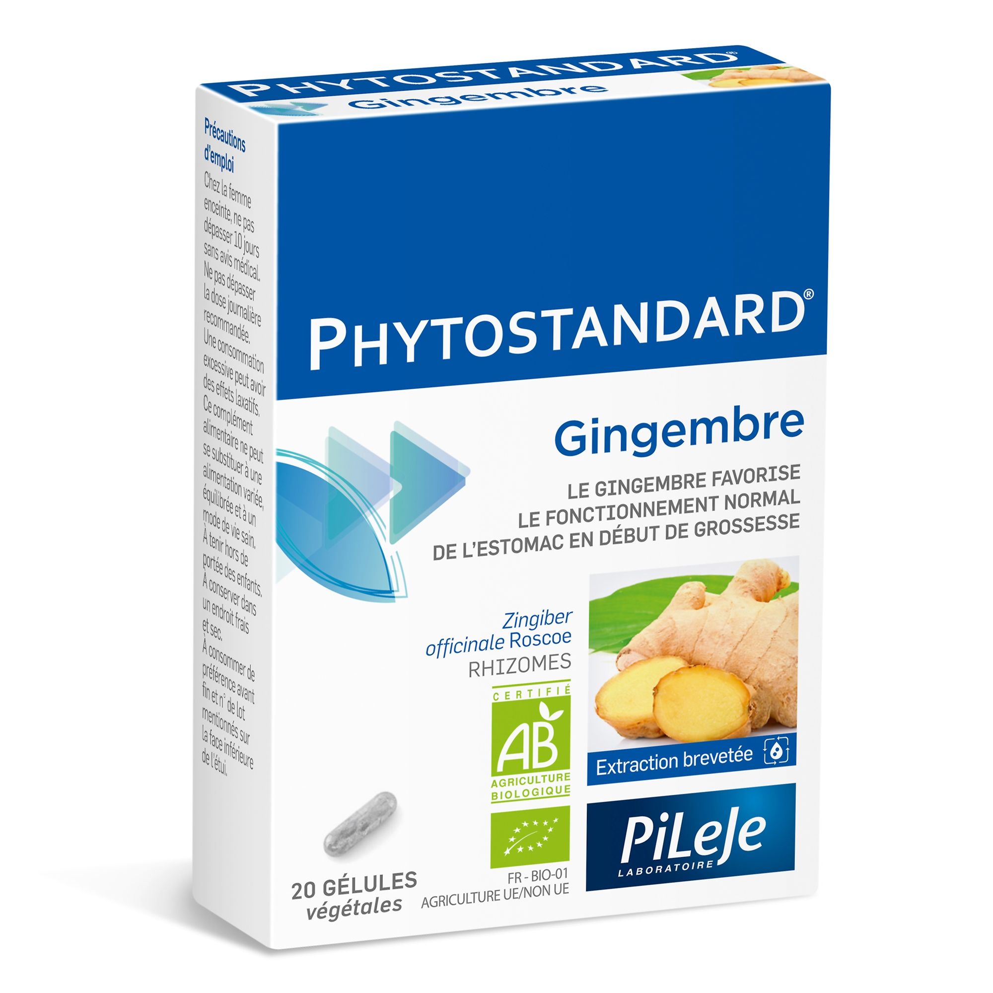 PHYTOSTANDARD GINGEMBRE BIO 