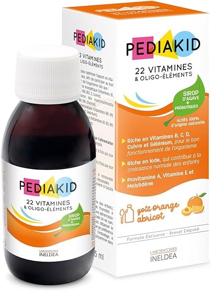 PEDIAKID 22 Vitamines et Oligo-éléments