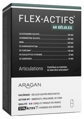 FLEXACTIFS - DOULEURS MUSCULAIRES ET ARTICULAIRES