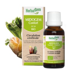 MIDOGEM CONFORT BIO - CIRCULATION CÉRÉBRALE, MIGRAINES