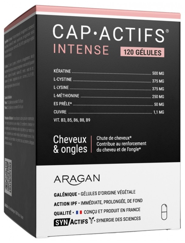 CAPACTIFS INTENSE - CROISSANCE DES CHEVEUX ET DES ONGLES