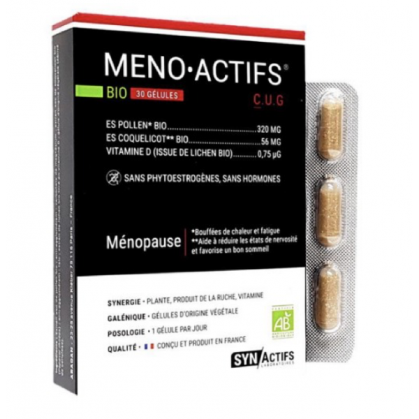 MENOACTIFS BIO - BOUFFÉES DE CHALEUR