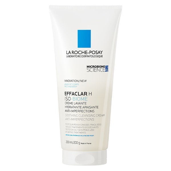 EFFACLAR H ISO-BIOME - CRÈME LAVANTE HYDRATANTE