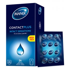 MANIX CONTACT - 24 PRESERVATIFS