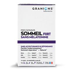 PRO SOMNIS SOMMEIL FORT SANS MELATONINE