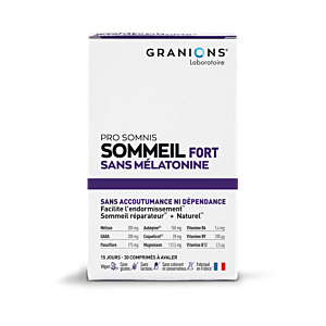 PRO SOMNIS SOMMEIL FORT SANS MELATONINE